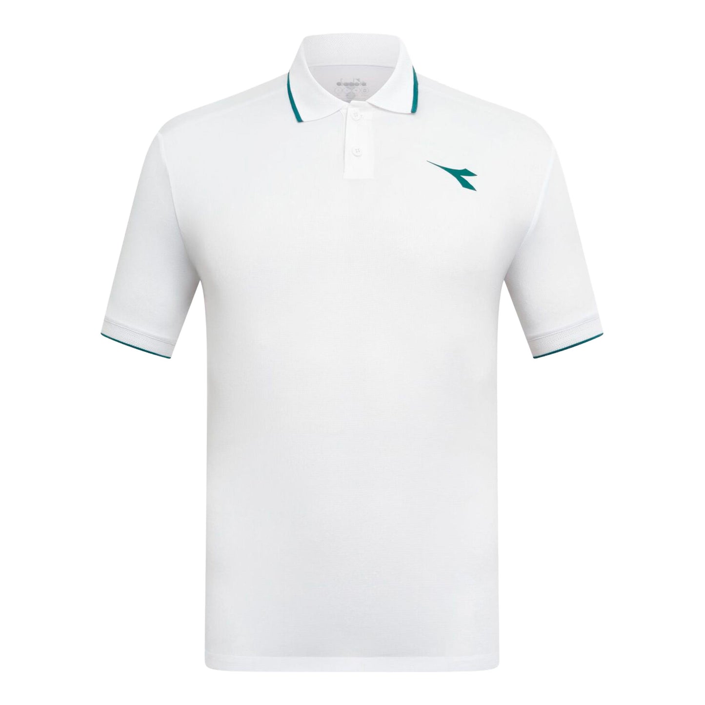 Diadora Match Polo Herren-weiß