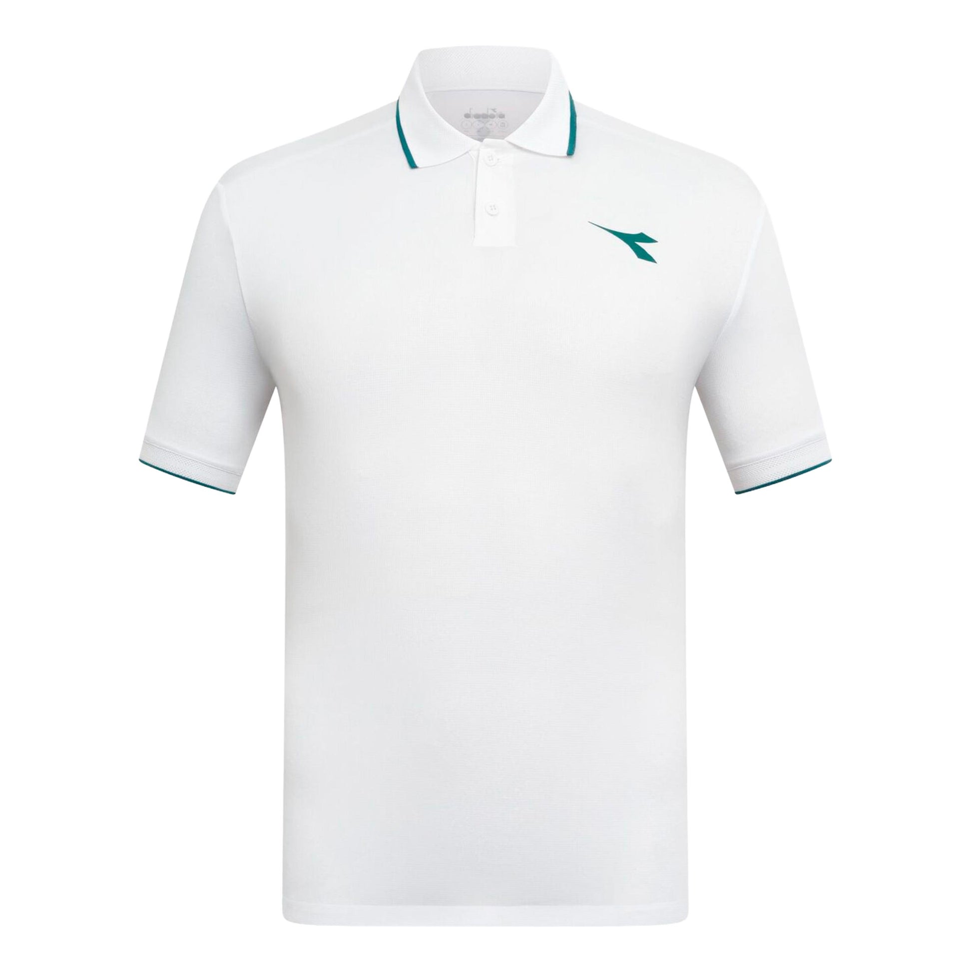 Diadora Match Polo Herren-weiß