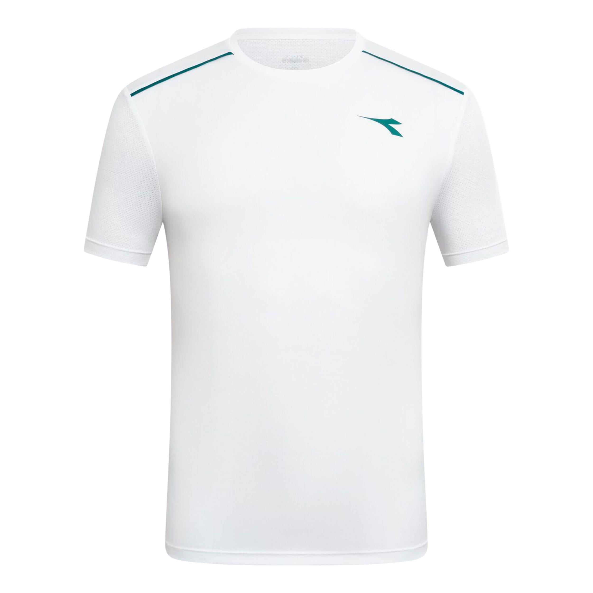 Diadora Court T-Shirt Herren-weiß
