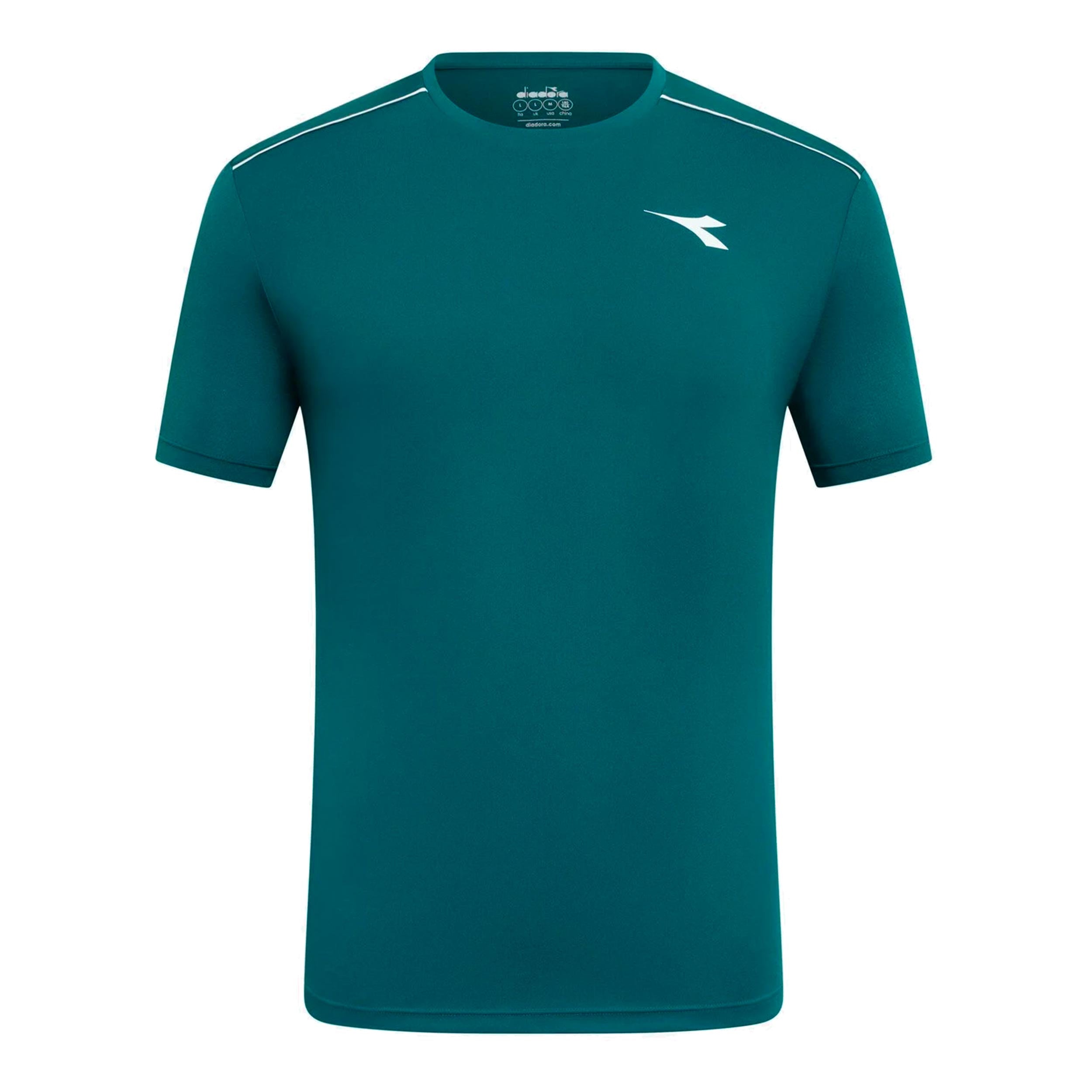 Diadora Court T-Shirt Herren-dunkelgrün