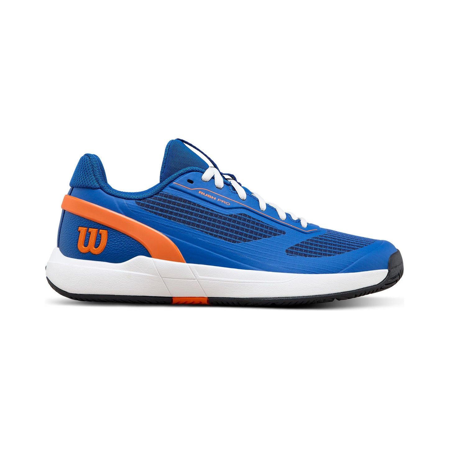 Wilson Rush Pro 5 Jr Allcourtschuh Kinder-blau, weiß