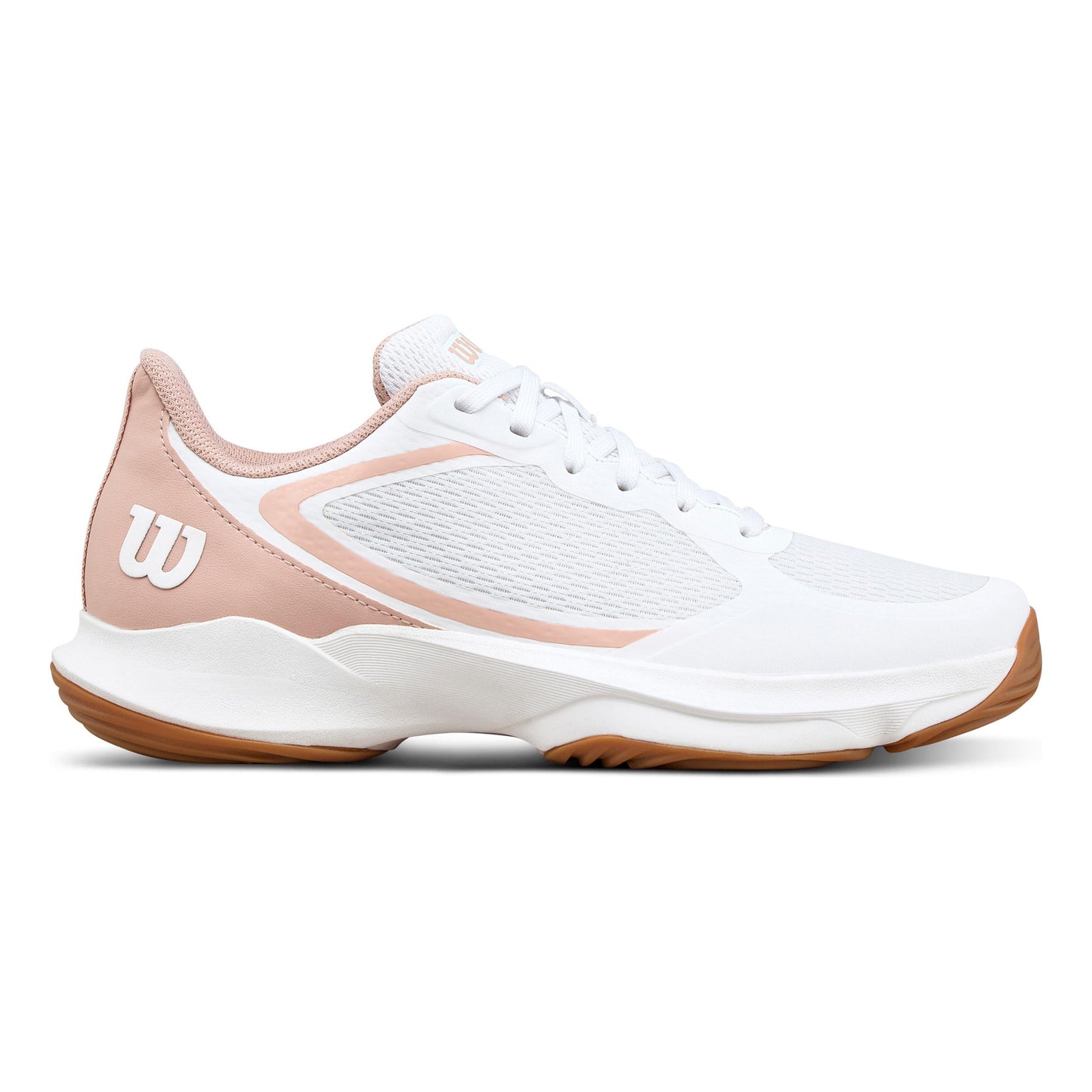 Wilson Hurakn Lite Padelschuh Damen-weiß, rosa