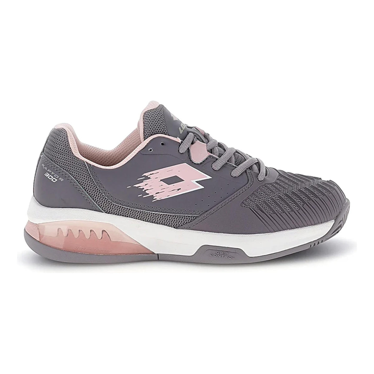 Lotto Raptor Hyperpulse 300 Sandplatzschuh Damen - hellgrau, rosa