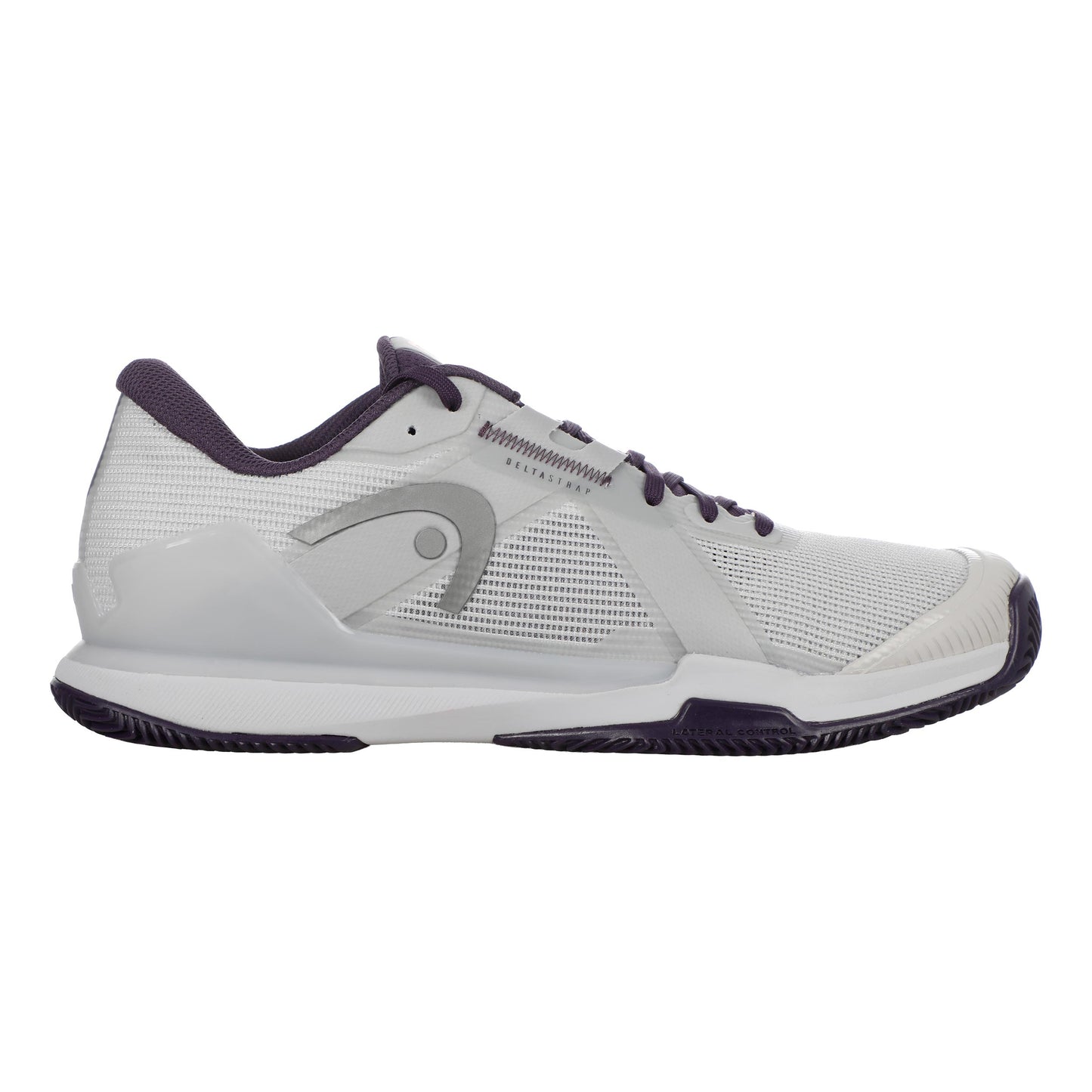 HEAD Sprint Pro 4.0  Sandplatzschuh Herren-hellgrau, lila