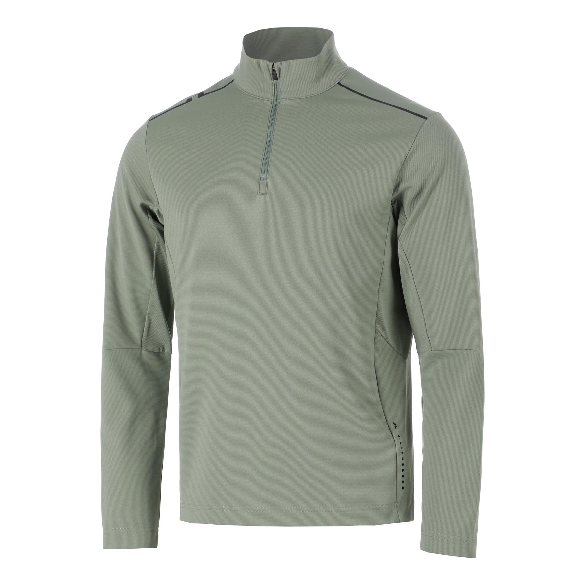 JLindeberg Leon Quarter Zip Longsleeve Herren-oliv