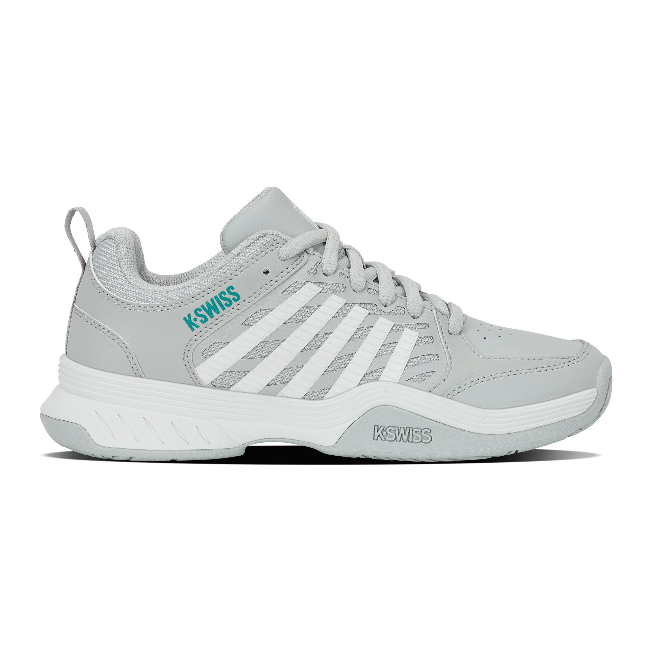 K-Swiss Court Express 2 Allcourtschuh Damen - hellgrau, weiß