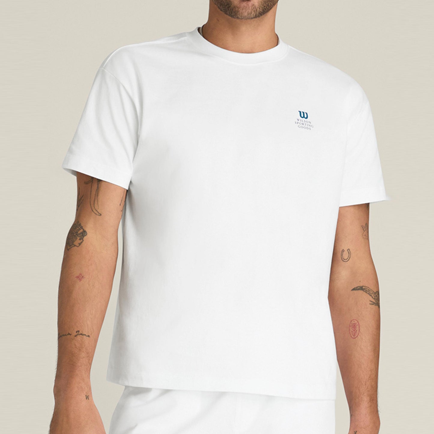 Wilson Wilson Classic T-Shirt Herren-weiß