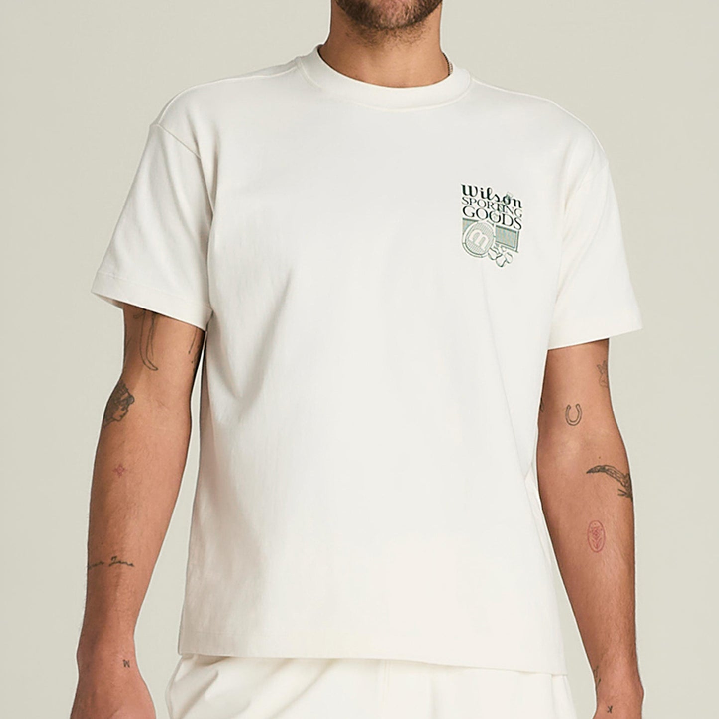 Wilson Wilson Classic T-Shirt Herren-sand