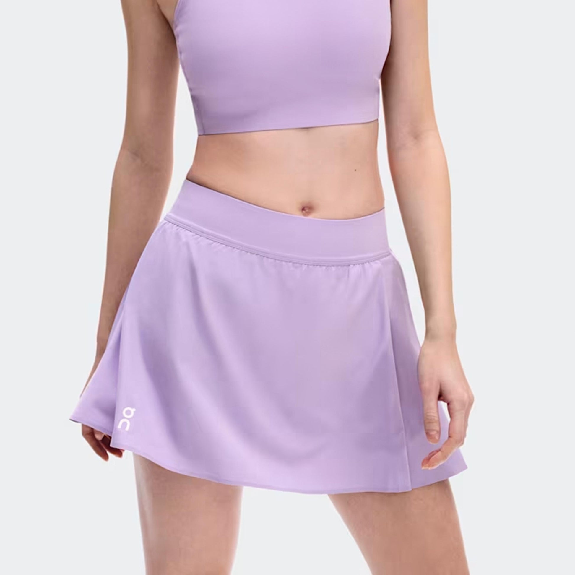 On Court Pleated Rock Damen - flieder