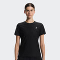 Court-T T-Shirt Damen-schwarz