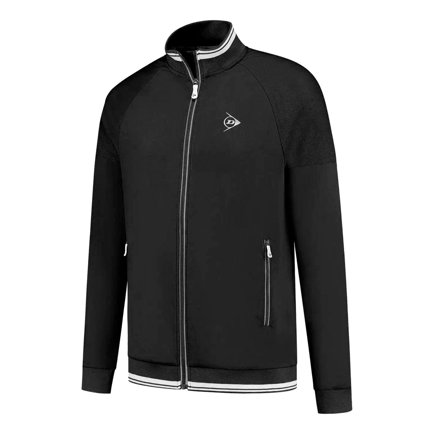 Dunlop Club Trainingsjacke Herren-schwarz