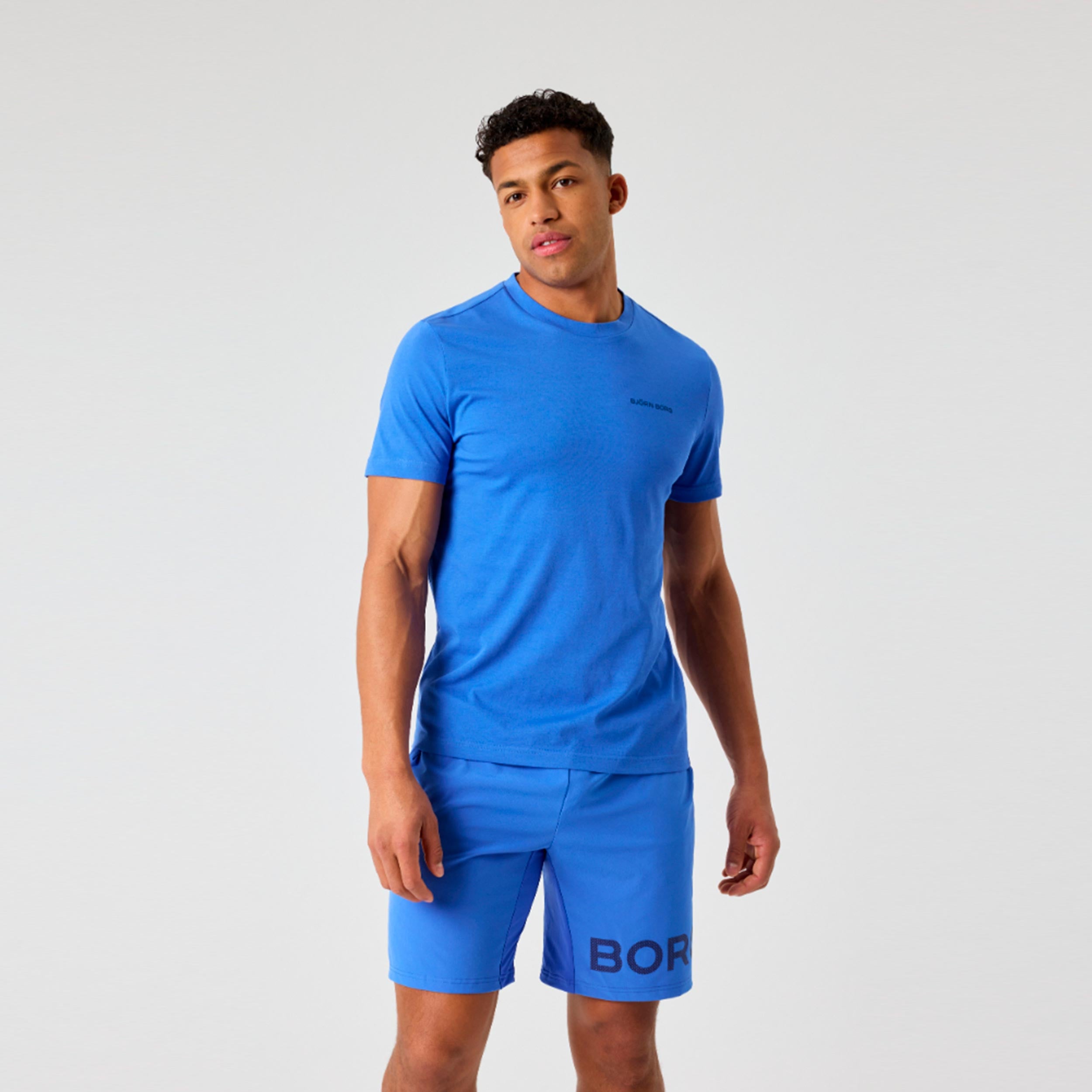 Björn Borg Borg T-Shirt Herren - hellblau