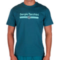Marchio Co T-Shirt Herren - dunkelgrün, weiß