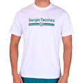 Marchio Co T-Shirt Herren - weiß, petrol