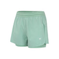Team Stretch Shorts Damen - salbei