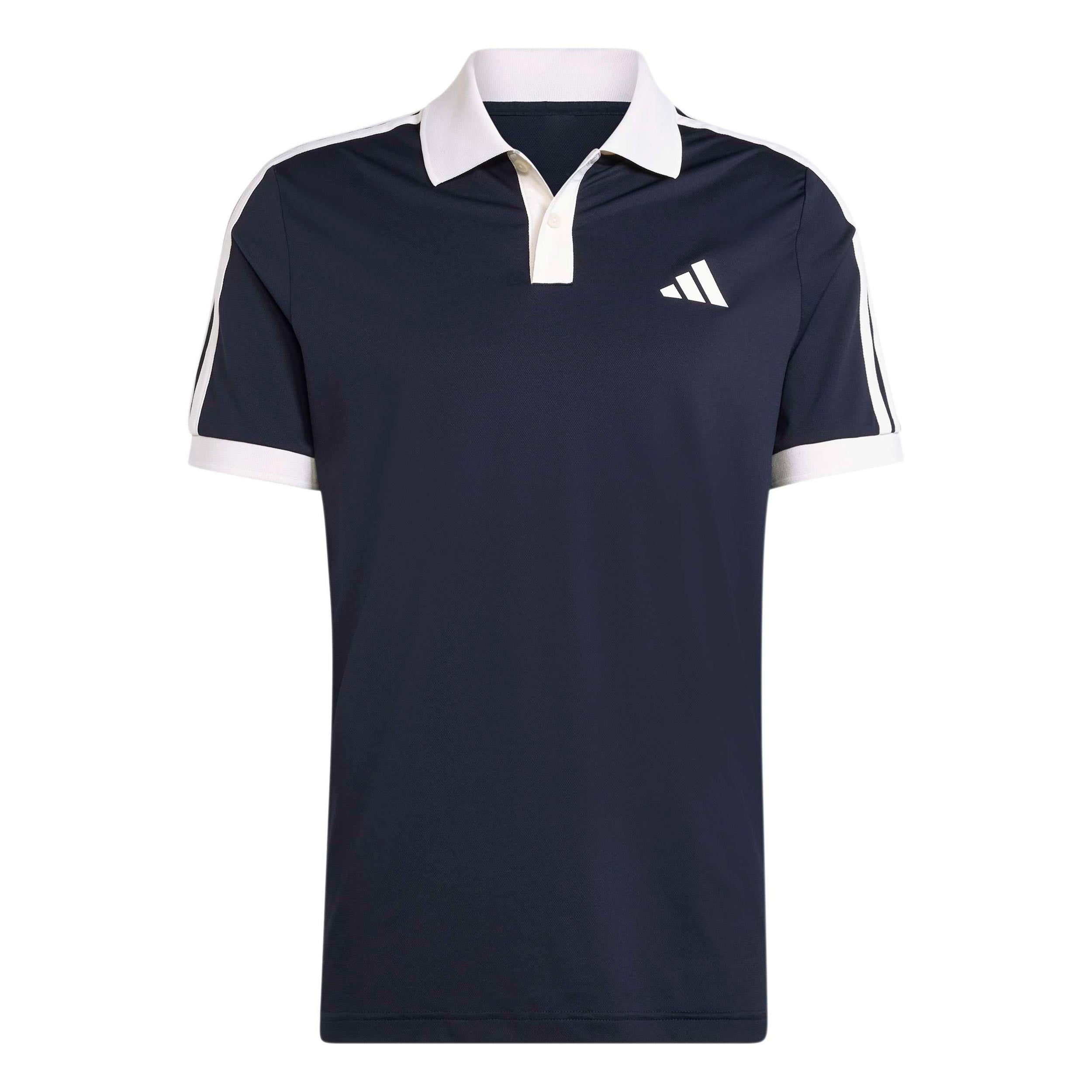 adidas Classics Polo Herren - dunkelblau, beige