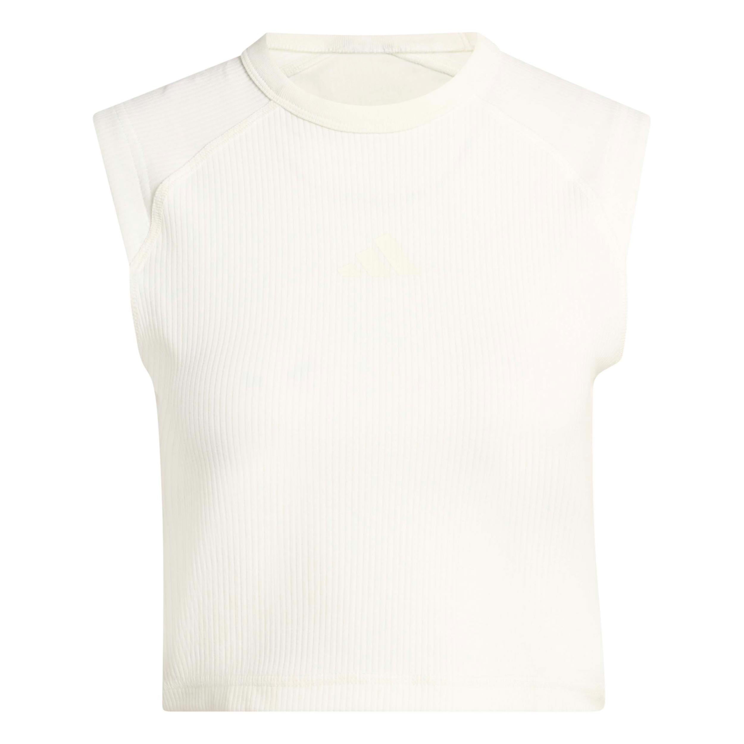 adidas All SZN Rib Tank-Top Damen - weiß