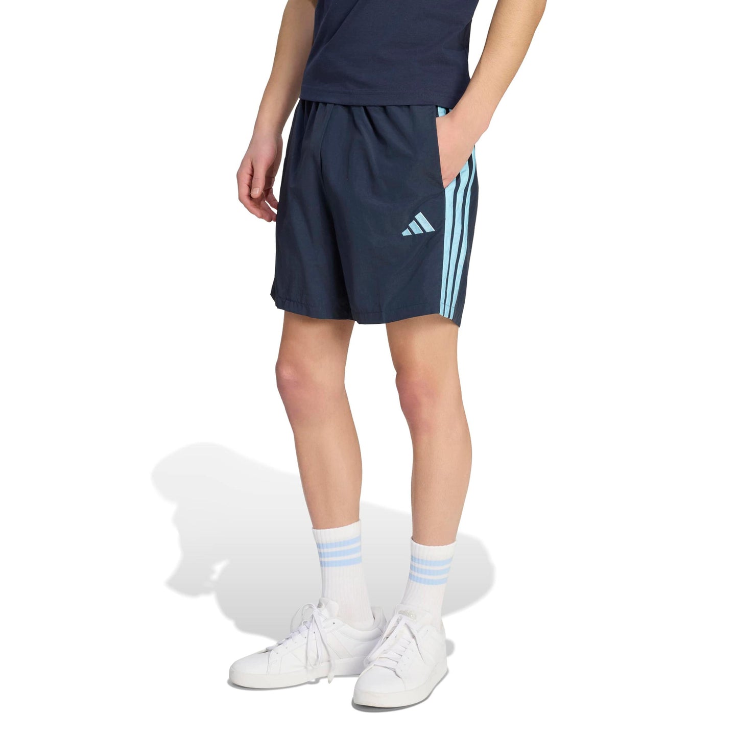 adidas 3Stripes Chelsea Shorts Herren - dunkelblau, hellblau