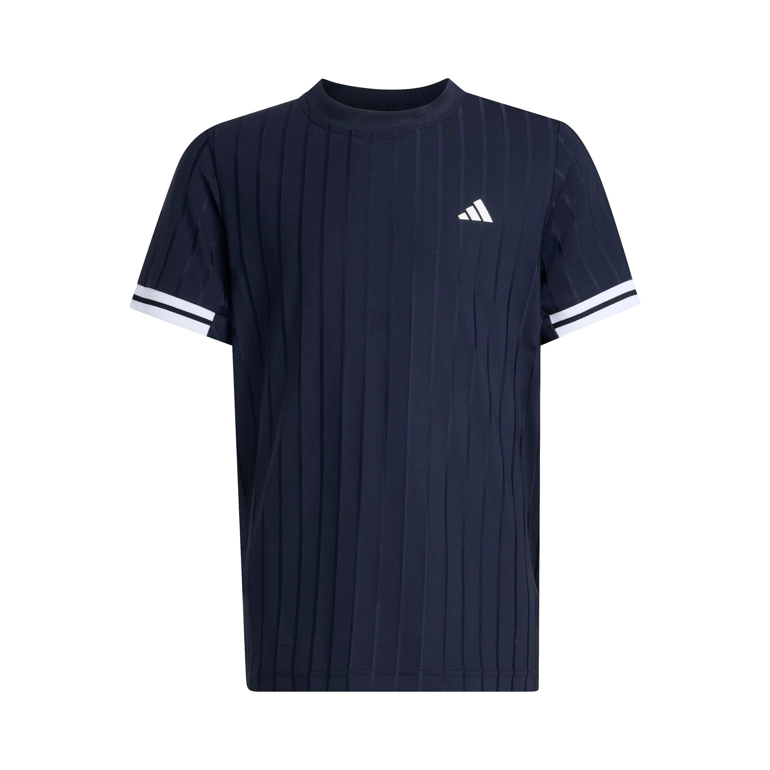 adidas Climacool Pro T-Shirt Jungen - dunkelblau, weiß