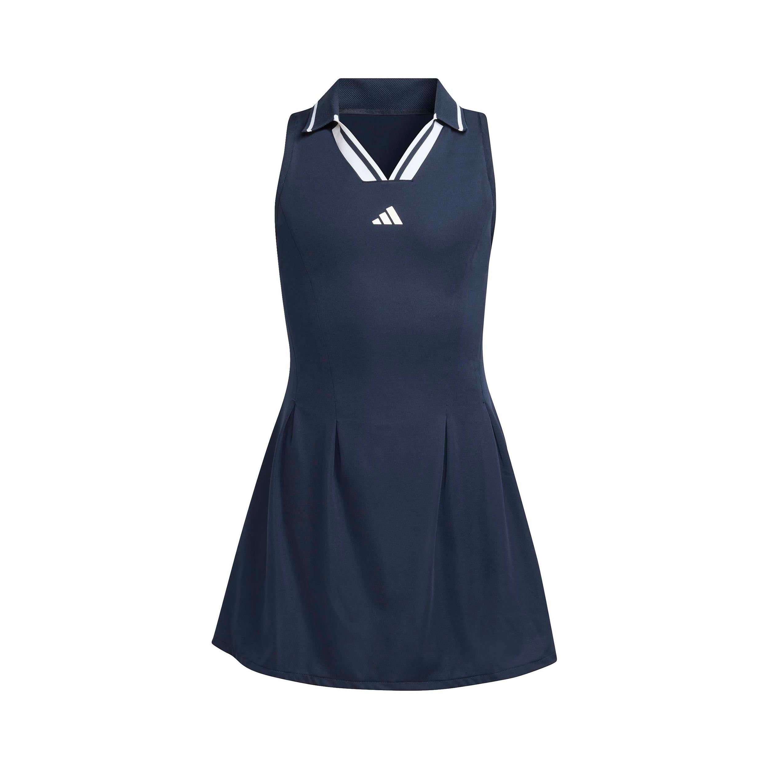 adidas Pro Kleid Mädchen - dunkelblau, weiß