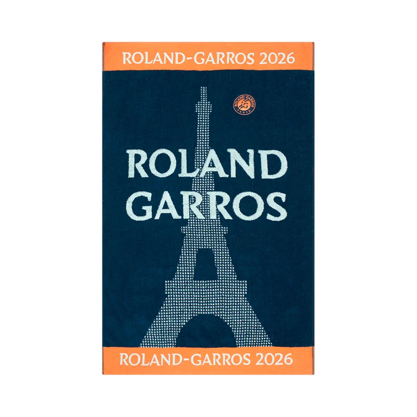 Roland Garros Official Player Towel 70X105 Handtuch - dunkelblau