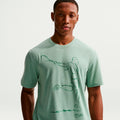 Court Dri-Fit T-Shirt Herren - graugrün