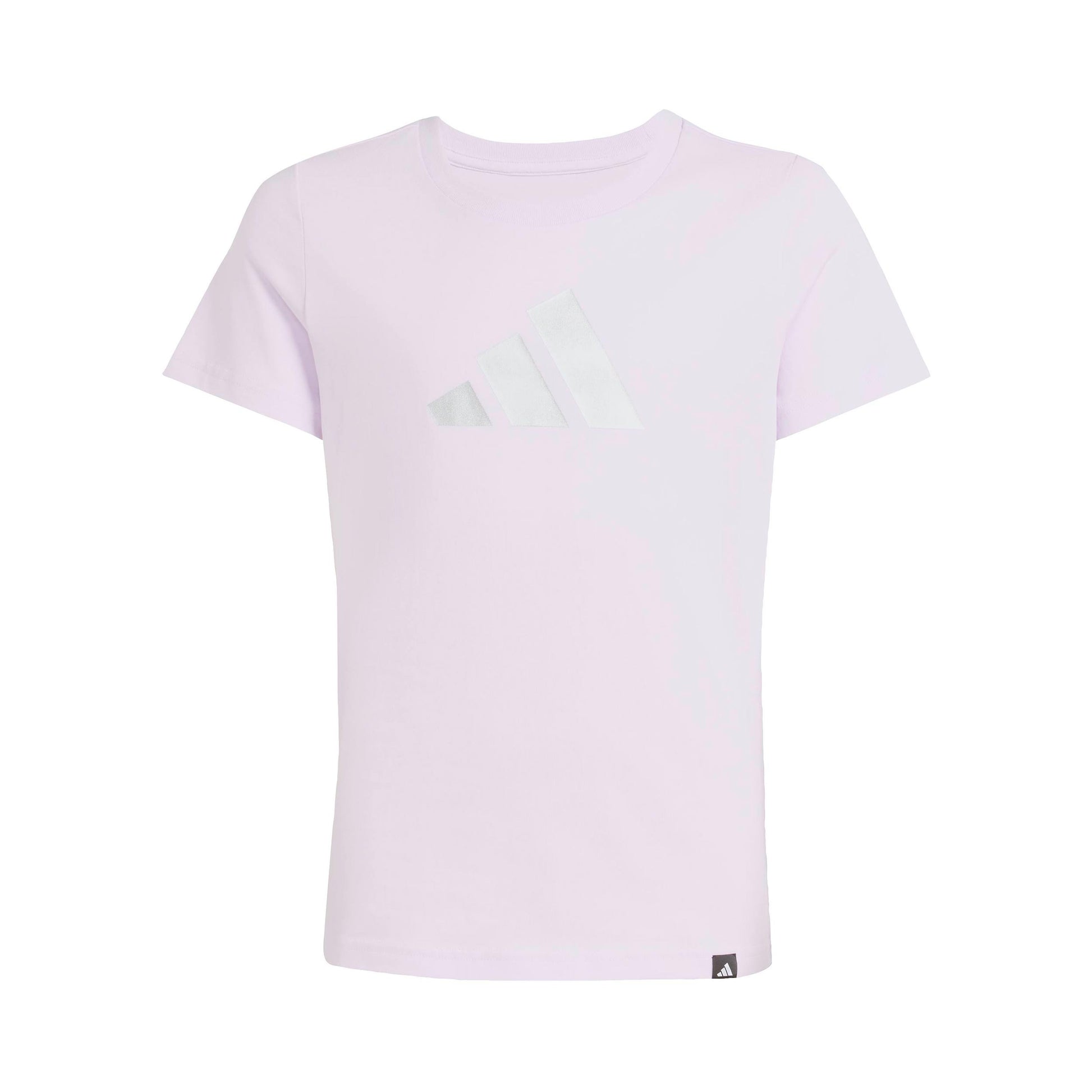 adidas Everyday Glam Graphic T-Shirt Mädchen - flieder, weiß