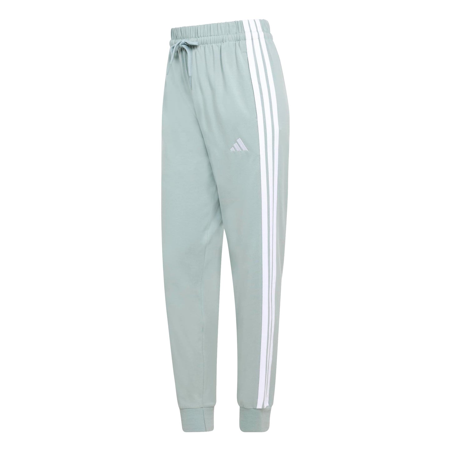 adidas Essentials 3Stripes Trainingshose Damen - salbei, weiß