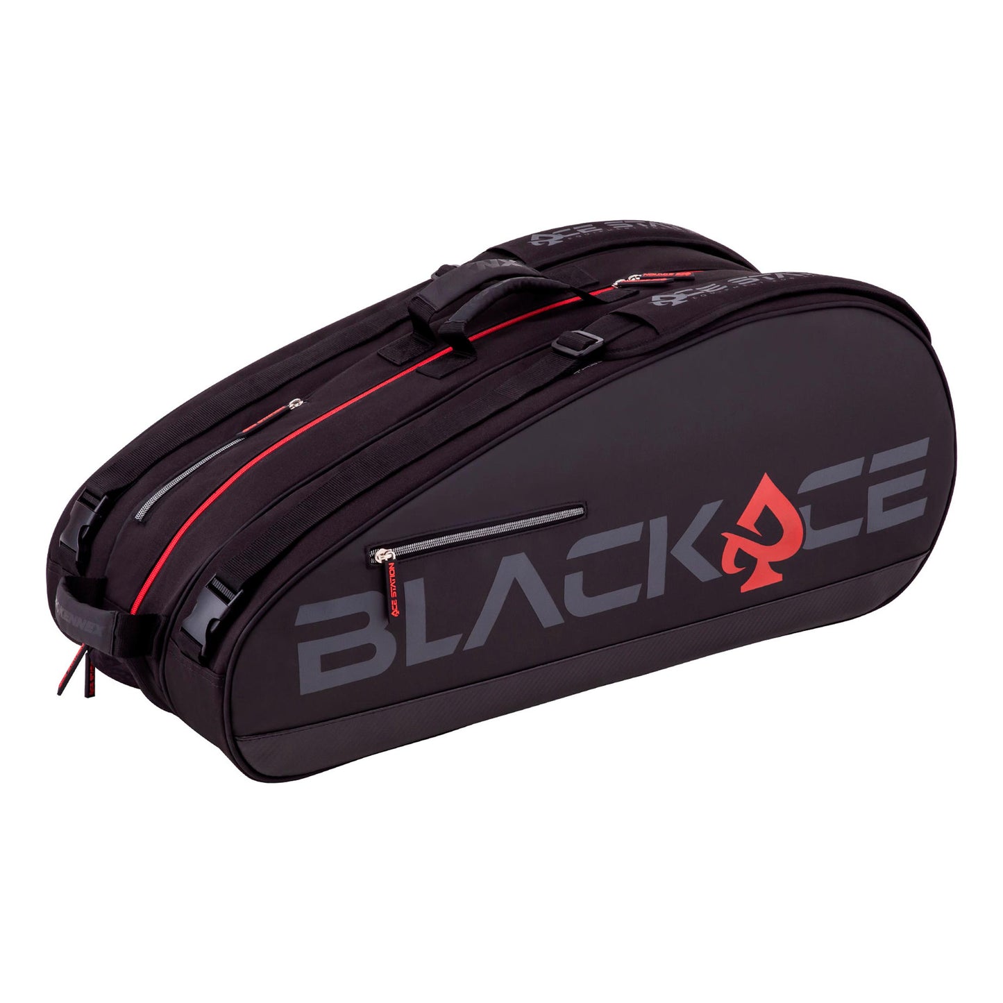 PROKENNEX ACE Triple Thermo Schlägertasche - schwarz, rot