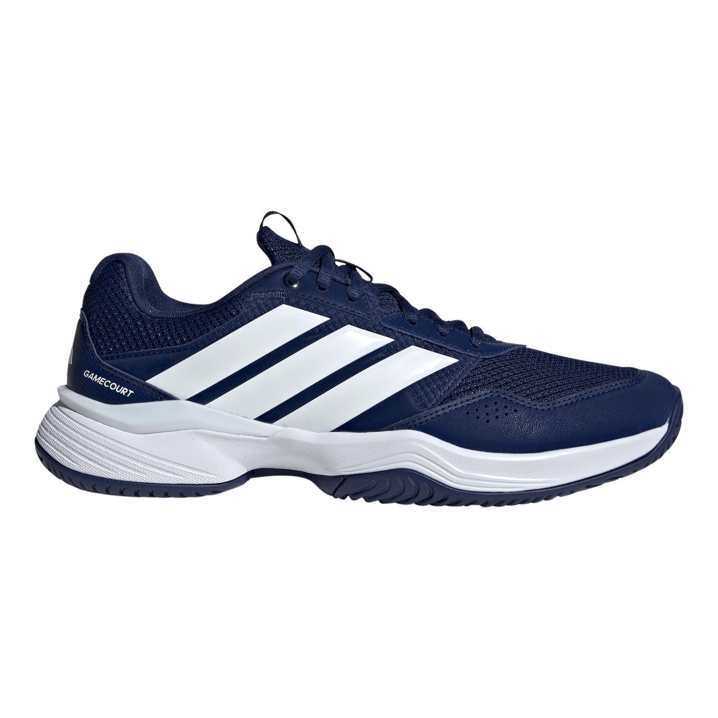 adidas GameCourt 3 Allcourtschuh Herren - dunkelblau, weiß