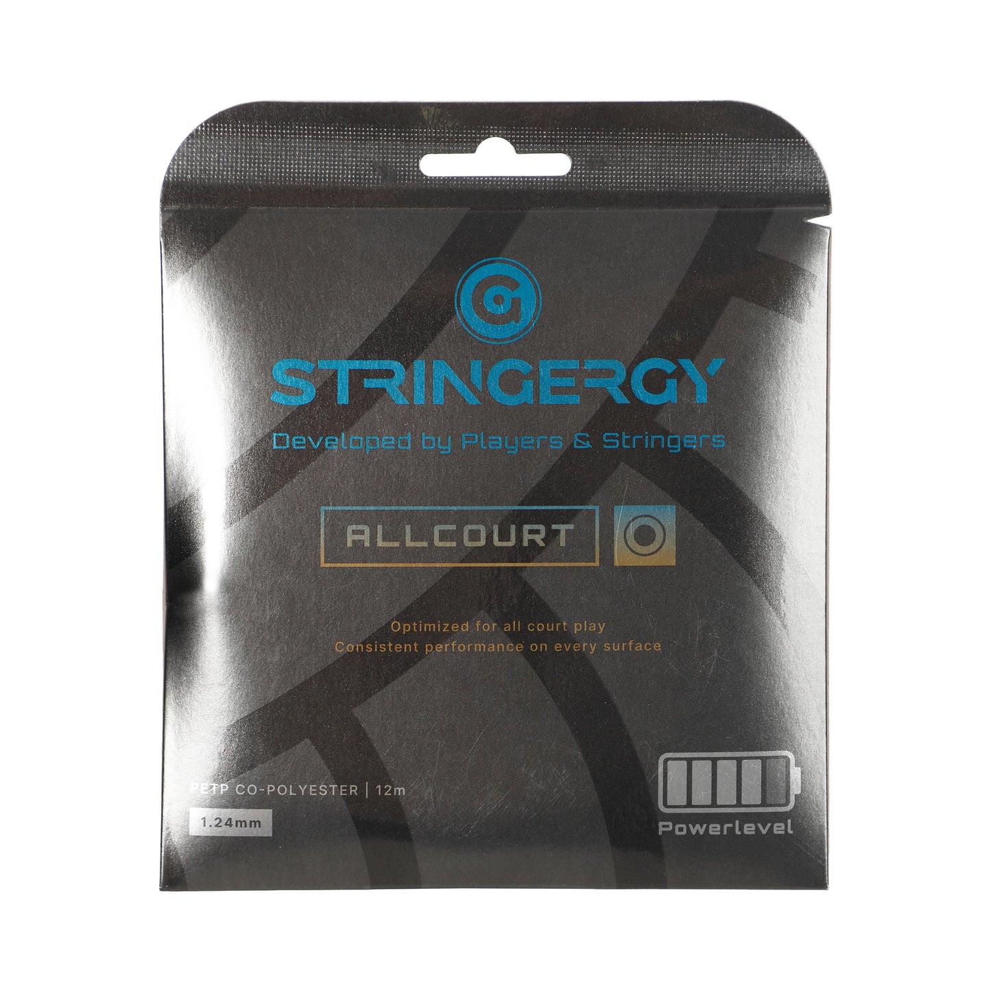 Stringergy Allcourt  Saitenset 12m - schwarz