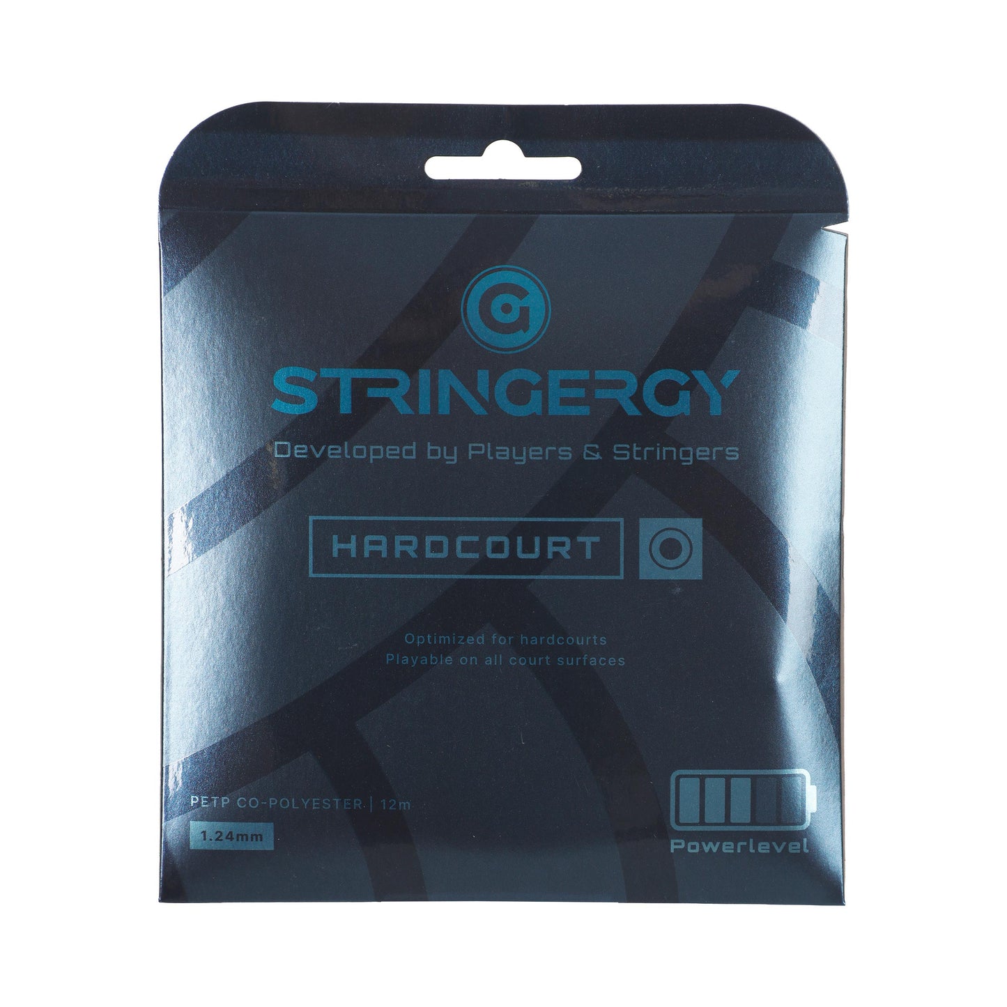 Stringergy Hardcourt Saitenset 12m - blau