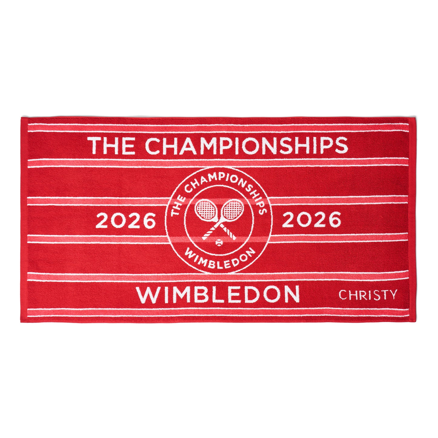 Christy Wimbledon Champ Handtuch - rot