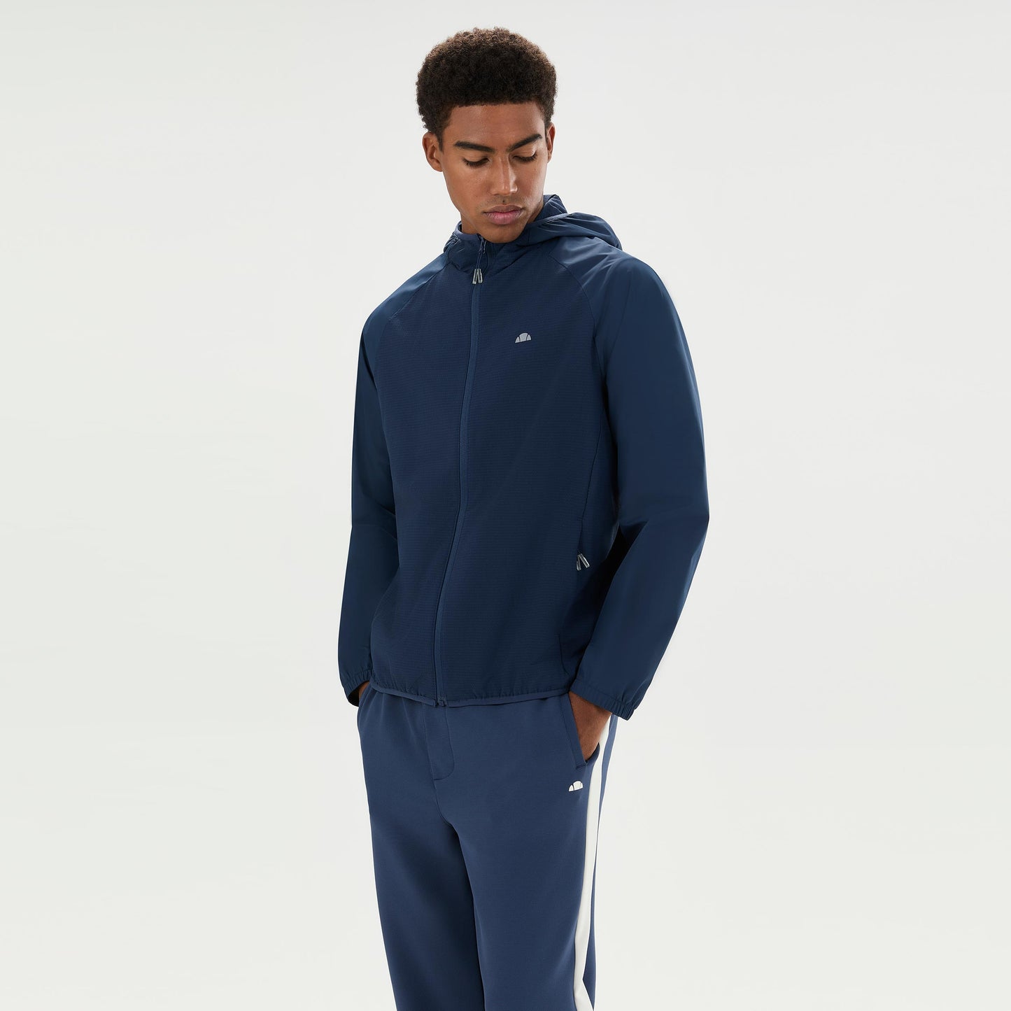 Ellesse Taddeo Fleece Trainingsjacke Herren - dunkelblau