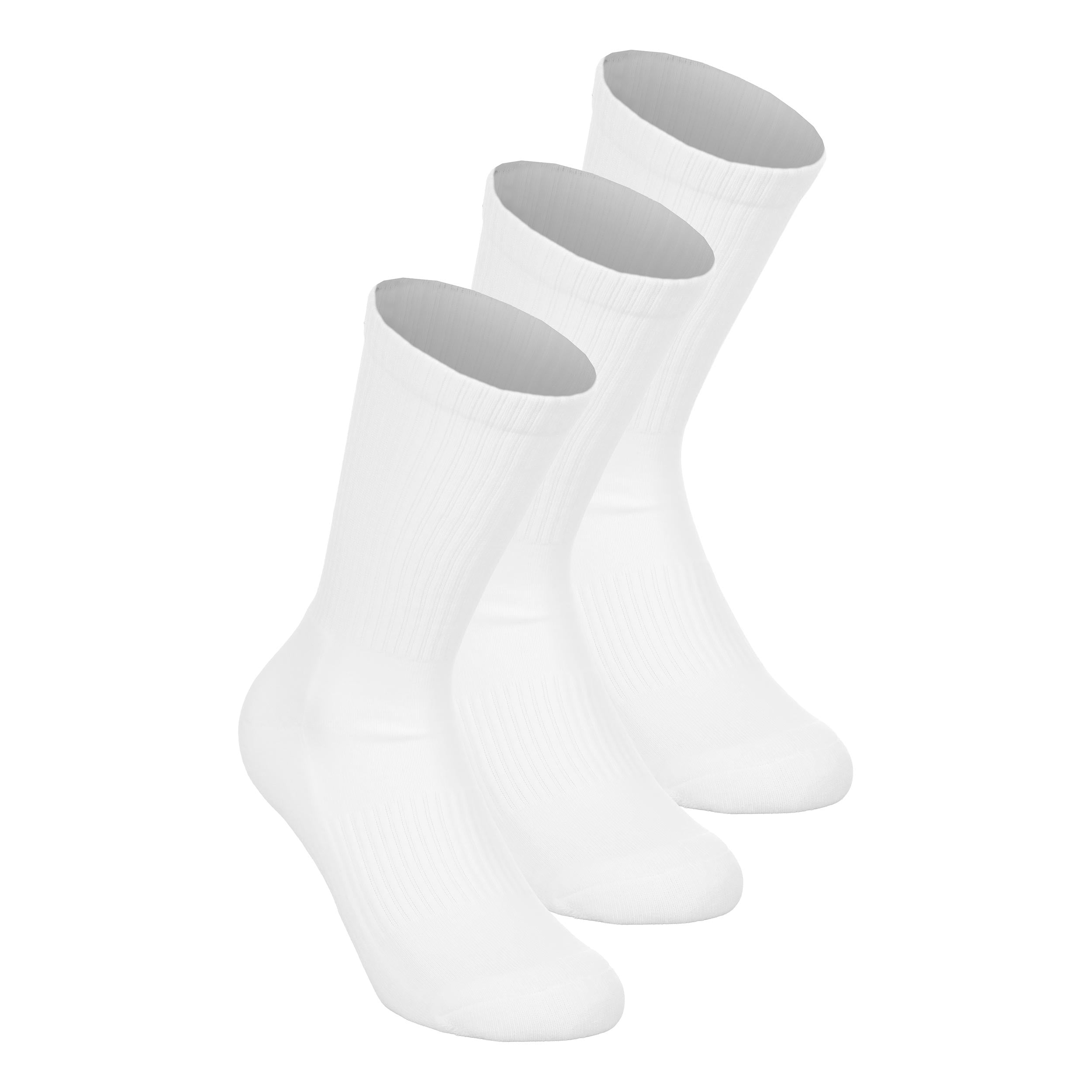 Padel-Point Padelsocken 3er Pack Unisex - weiß