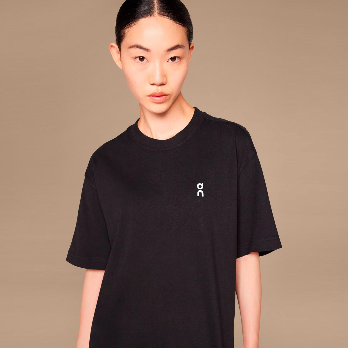 On Club- T-Shirt Damen - schwarz