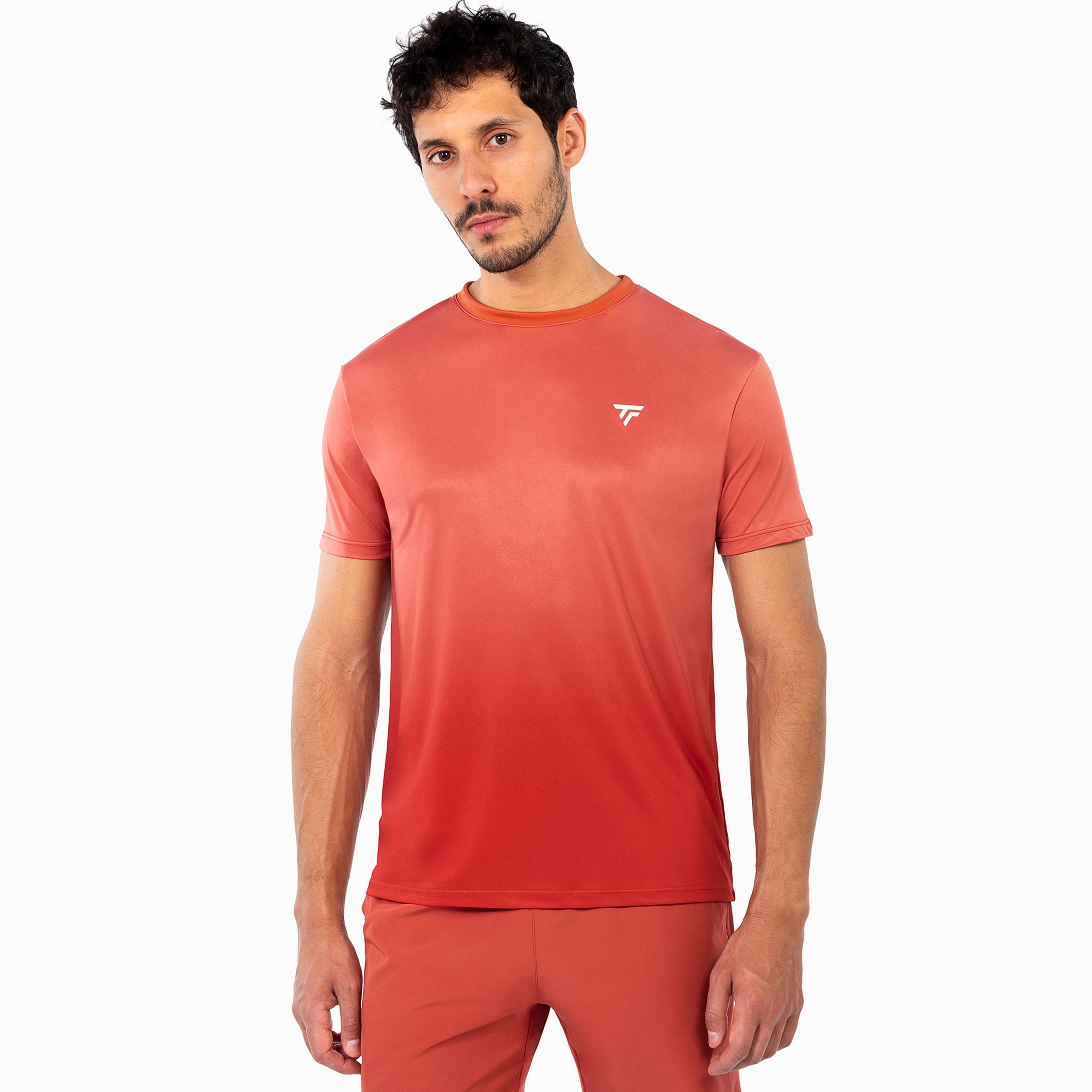 Tecnifibre X-Loop T-Shirt Herren - rotorange