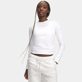 ColdGear Crew Longsleeve Damen - weiß, hellgrau