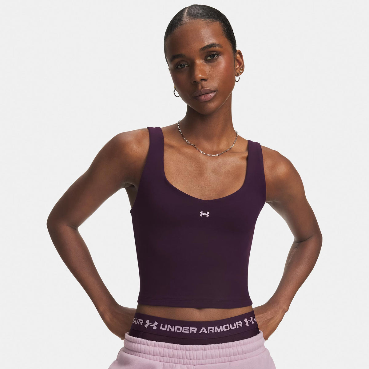 Under Armour Motion  Tank-Top Damen - lila, altrosa