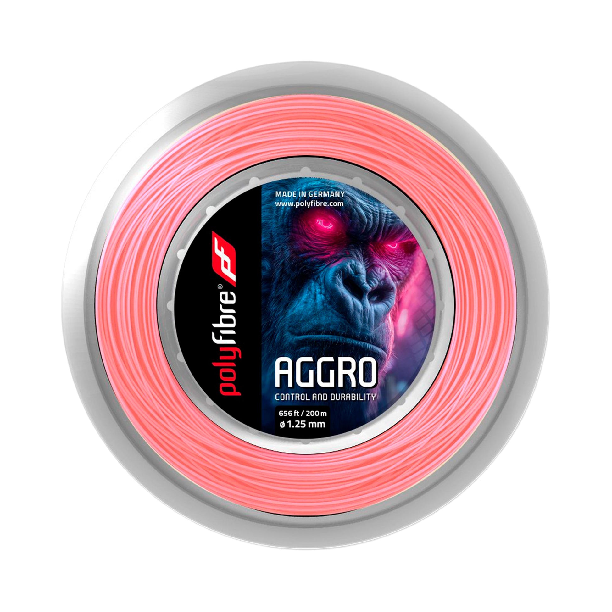Polyfibre Aggro Saitenrolle 12,2m, 200m - pink