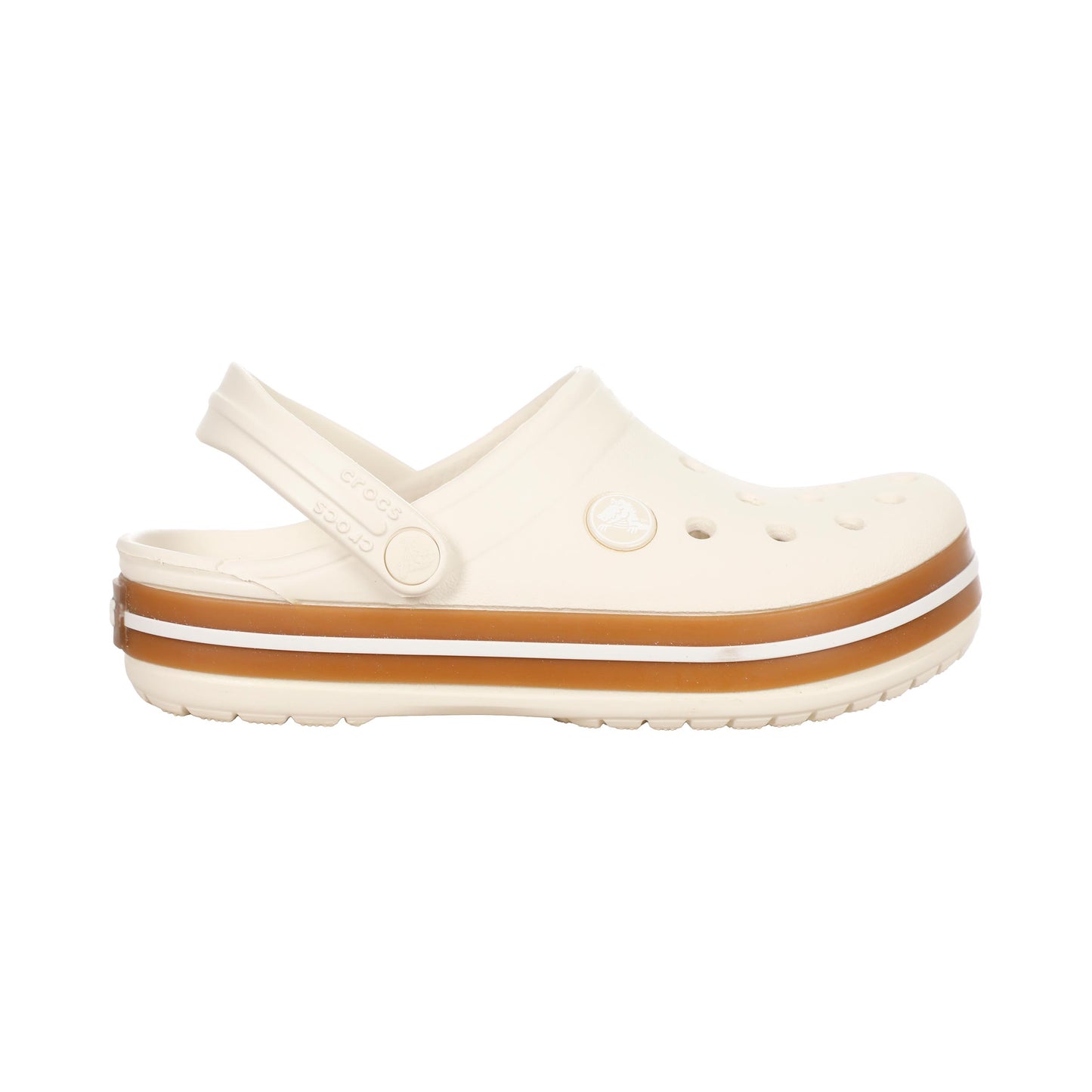 Crocs Crocband Clog Badelatschen Kinder - sand, beige