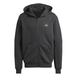 D4T Full-Zip Sweatjacke Herren-Schwarz