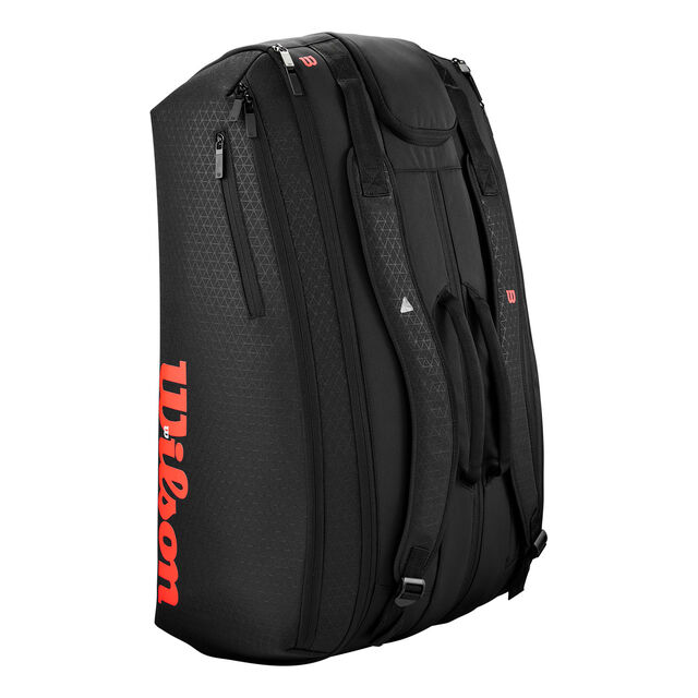 CLASH V3 15PK RACQUET BAG BLACK/Infrared