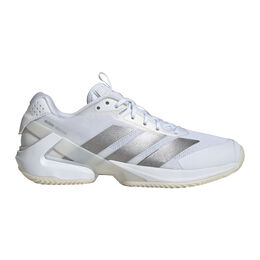 Adizero Ubersonic 5 Sandplatzschuh Damen-Weiß,Silber