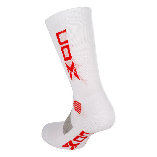 Socks - white/red