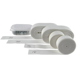 Midcourt Linienset 4 Rollen Sandplatz-Weiß