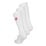 Crispy White Crew Move Socks 3 Pack - white