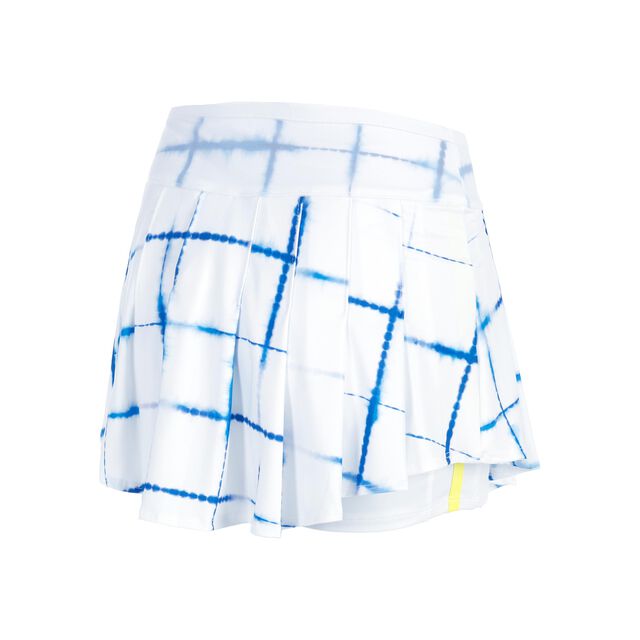 Shibori Plaid Skirt-13.5" 