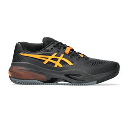 Gel-Resolution X Sandplatzschuh Herren - schwarz, neonorange