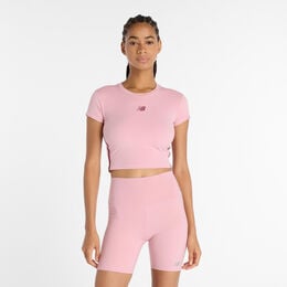 Harmony Fitted T-Shirt Damen-Pink